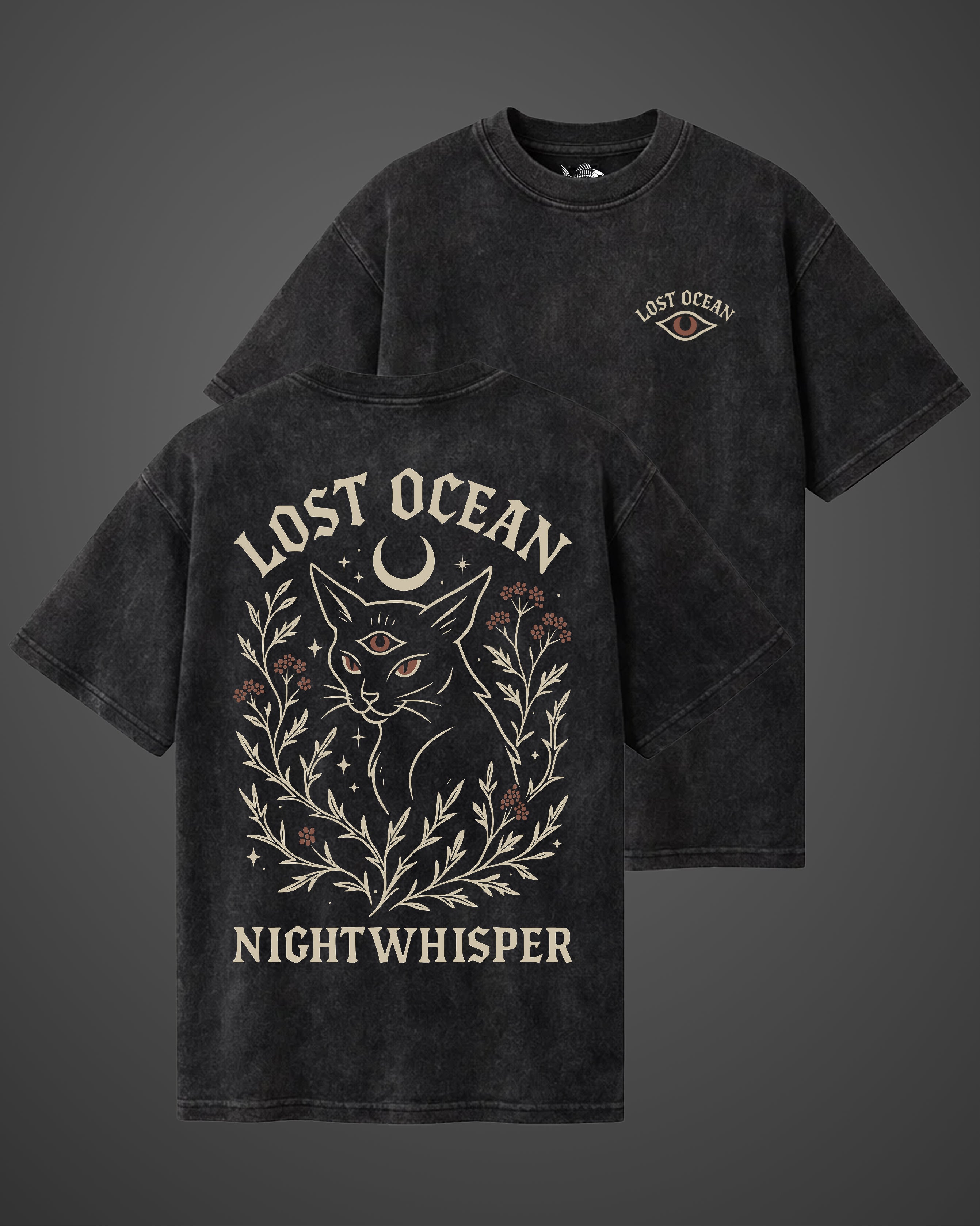 Spirit Cat WASHED Tee