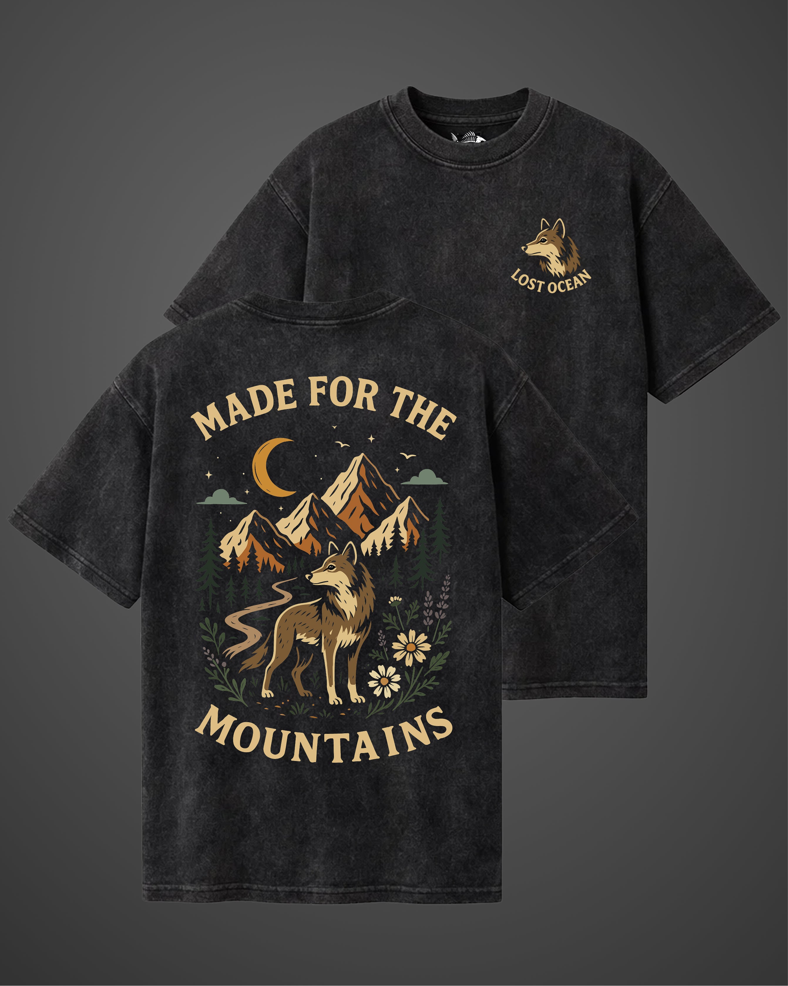 Made For The Mountains WASHED Tee