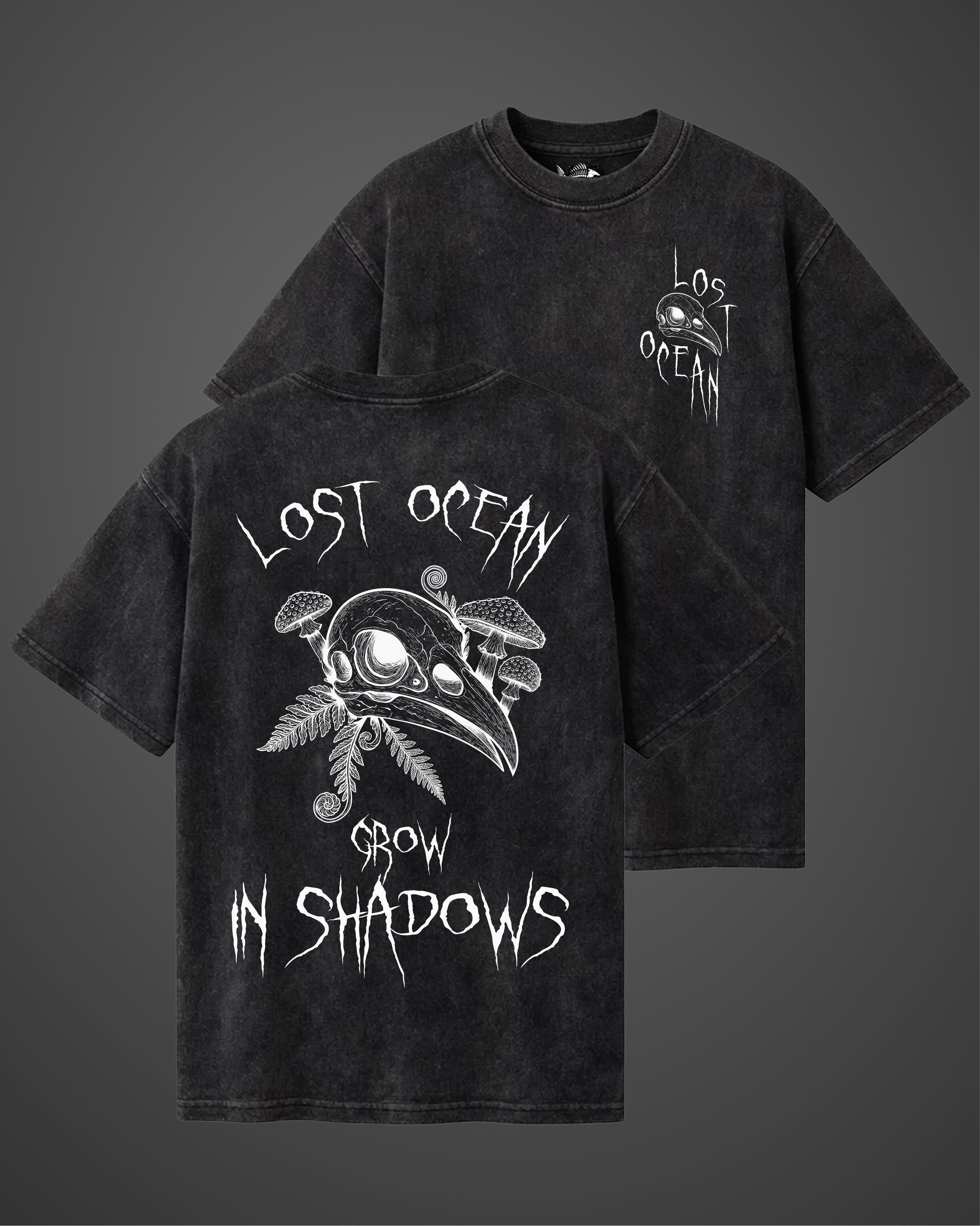 Grow In Shadows WASHED Tee