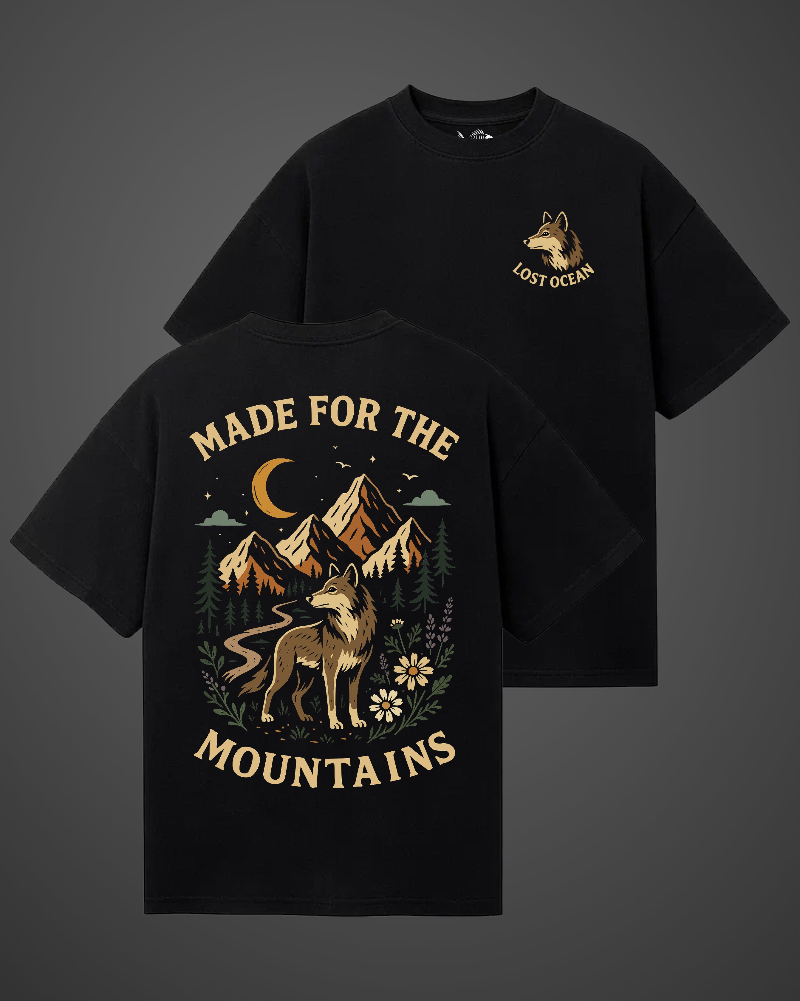Made For The Mountains OVERSIZED Tee