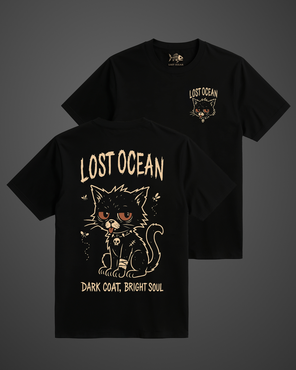 Dark Coat, Bright Soul Tee
