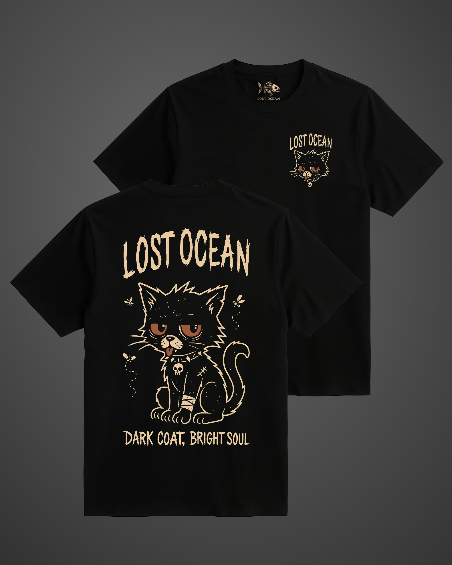 Dark Coat, Bright Soul Tee